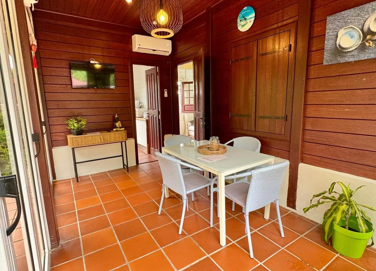 Le Gaspardo , 2 Chambres Climatisees , A 2 Mins A Pied De La Plage , Wifi , Jardin Clos, Parking ,Sans Vis-A-Vis Le Carbet Martinica